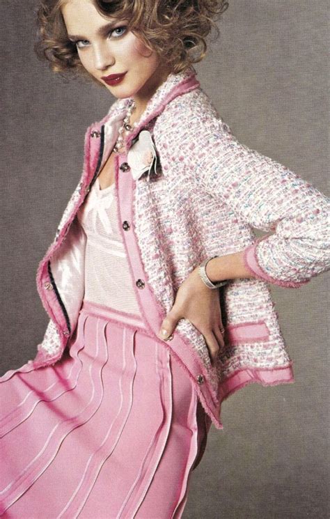 coco chanel pink suit